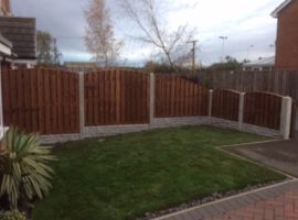 Concrete Post Fencing Leeds