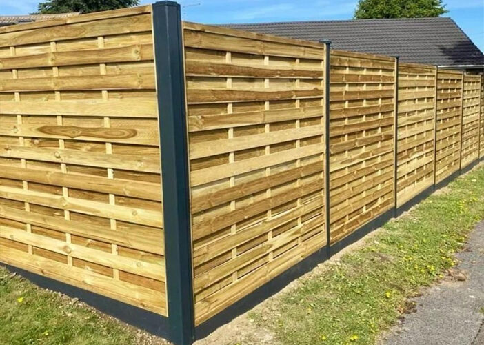 Durapost Fencing System Leeds RJW Landscapes