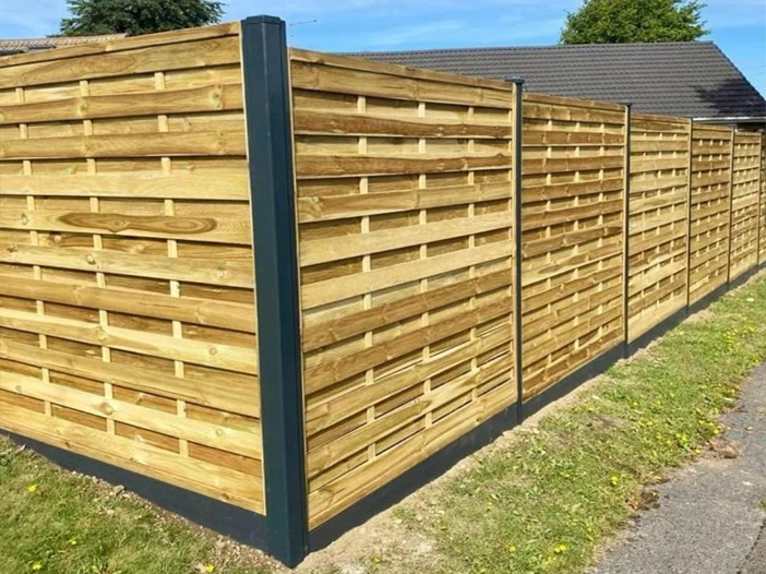 Durapost Fencing System Leeds RJW Landscapes